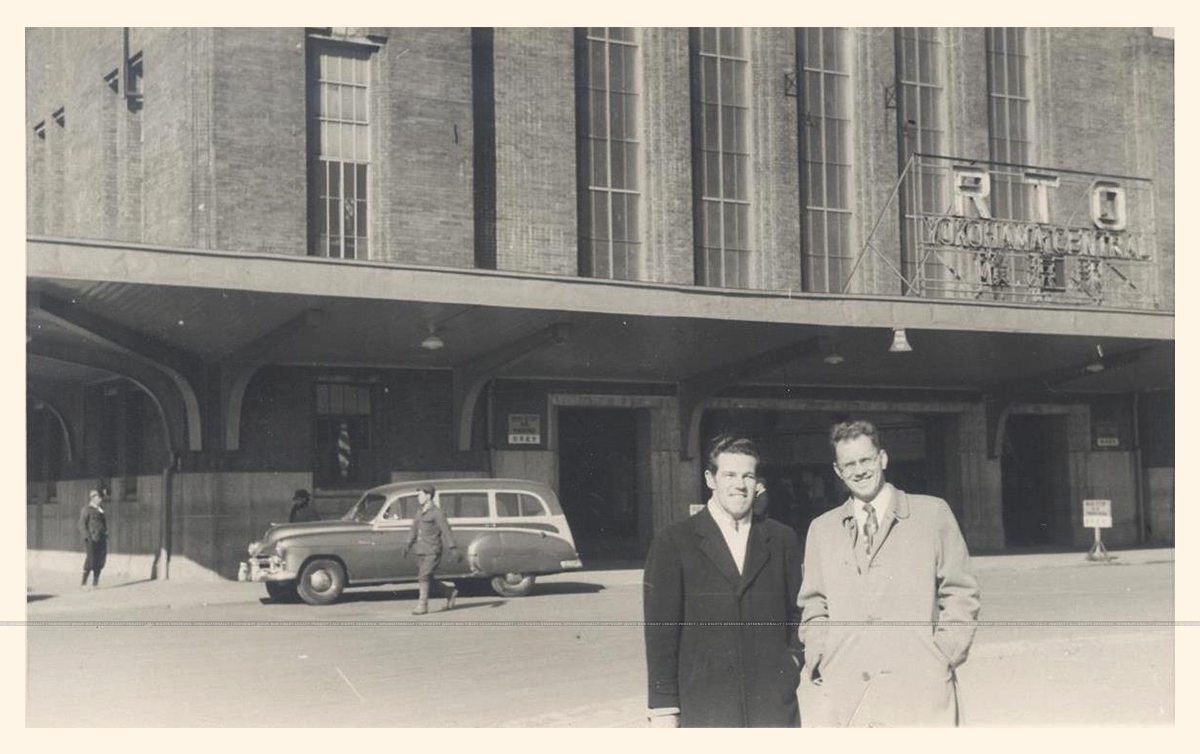 1951 RVF and Daws in Tokyo